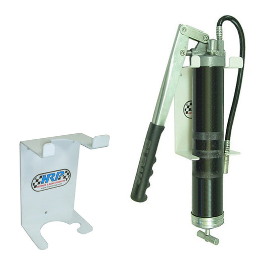 HRP Grease Gun Holder White Powder Coated