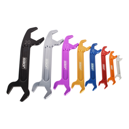 Joes Double Ended 8 Piece AN Wrench set - AN3 to AN20