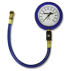 Intercomp 4" Ultra Deluxe 60PSI Air Pressure Gauge