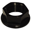 Behrent's RH Black Aluminium Flanged Jam Nut 5/8in Unf Hex 3/4in