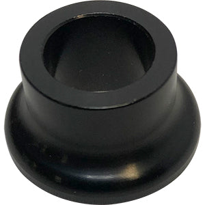 Behrents Aluminium Spacer 1/2" Bore x 1/2" Height x 1" OD - Black