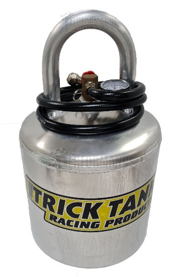 Trick Tank Lightweight Aluminium Vertical Portable Air Tank ~ 2 US Gallon Capacity