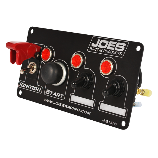 JOES Switch Panel: Ignition, Start, 2 Accessory With Lights