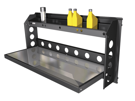 Ctech Heavy Duty Fold Down Bench With Upper Rack