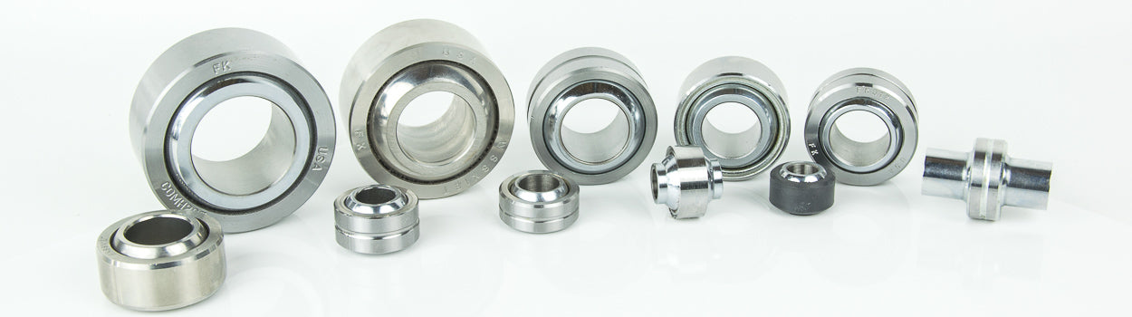 FK Bearings Spherical Bearing 3/4in 1 7/16in OD PTFE Liner & Snap Ring